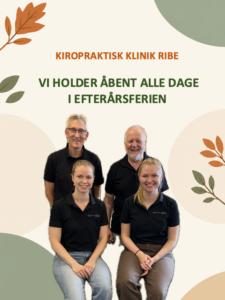 Kiropraktor Ribe – teamet ønsker god efterårsferie